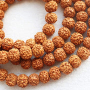 Wholesale Tibetan Buddhist Prayer 108mala 100%Natural Beads High Density Rudraksha Bodhi Seed ,wholesale for all items!