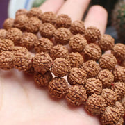 Wholesale Tibetan Buddhist Prayer 108mala 100%Natural Beads High Density Rudraksha Bodhi Seed ,wholesale for all items!