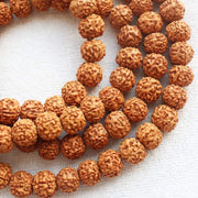 Wholesale Tibetan Buddhist Prayer 108mala 100%Natural Beads High Density Rudraksha Bodhi Seed ,wholesale for all items!