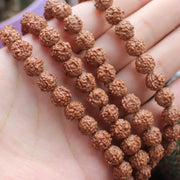 Wholesale Tibetan Buddhist Prayer 108mala 100%Natural Beads High Density Rudraksha Bodhi Seed ,wholesale for all items!