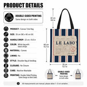 Canvas Tote Bag – Large Capacity Shoulder Bag for Work & Daily Use
