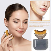 Lymphatic Contour Face Brush – Chin & Jawline Sculpting Drainage Massager