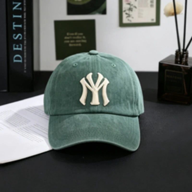 Adjustable Washed Cotton Baseball Cap – Lightweight Dad Hat for Men & Women