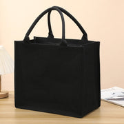 Large Canvas Tote Bag – Thickened Handheld Shopping Bag for Men & Women