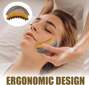 Lymphatic Contour Face Brush – Chin & Jawline Sculpting Drainage Massager