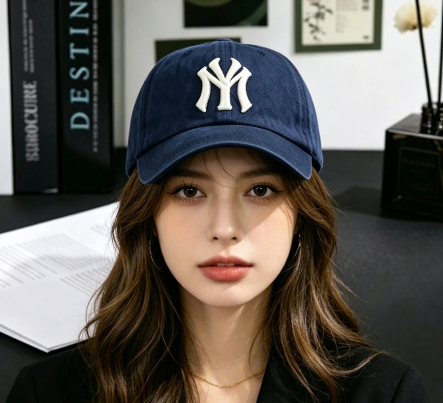 Adjustable Washed Cotton Baseball Cap – Lightweight Dad Hat for Men & Women