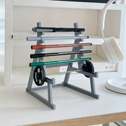 Barbell Pen Holder – Fitness Themed Desk Organizer Gift for Gym Lovers