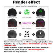 Custom Embroidered Baseball Cap – Unisex Cotton DIY Letter Design