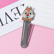 Chip, Dale & Simba Cartoon Metal Bookmark – Disney Fan Reading Accessory