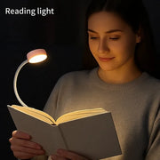USB Rechargeable Reading Light – 3 Colour Modes Eye Protection LED Book Light