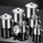 Stainless Steel Cup Portable Coffee Cup Camping Travel Mug Metal Coffee Mug Water Drinking Cup Milk Tea Cup Tumbler Water Mug