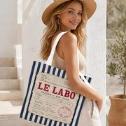 Canvas Tote Bag – Large Capacity Shoulder Bag for Work & Daily Use
