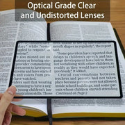 Ultra-Thin High Magnification Magnifying Glass – Portable Student Loupe