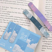 Forest Landscape Magnetic Bookmarks – 2 Pcs Page Markers for Books
