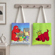 Clifford the Dog Canvas Tote Bag – Double-Sided Print Shoulder Bag
