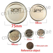 Ireland Flag Irish Harp Erin Go Bragh Badge For 32mm 25mm 44mm 75mm 58mm Round Pin Brooch Insignia Cover Decoration