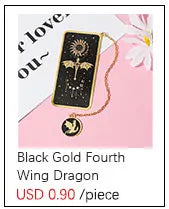 Fourth Wing Dragon Sword Bookmarks – Fantasy Gothic Reading Accessories