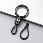 Dog Hair Collector Leather Keychain – Pet Fur Storage Memorial Charm