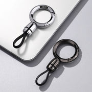 Dog Hair Collector Leather Keychain – Pet Fur Storage Memorial Charm