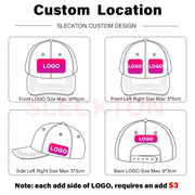 Custom Embroidered Baseball Cap – Unisex Cotton DIY Letter Design