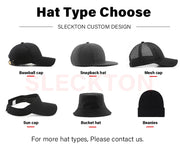Custom Embroidered Baseball Cap – Unisex Cotton DIY Letter Design