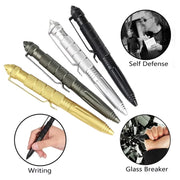 Multifunction Tactical Pen – Aluminum Alloy Self-Defence Glass Breaker