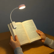 USB Rechargeable Reading Light – 3 Colour Modes Eye Protection LED Book Light