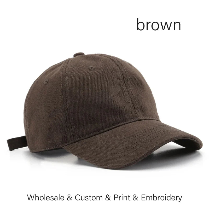 Custom Embroidered Baseball Cap – Unisex Cotton DIY Letter Design