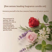 Soy Wax Aromatherapy Candle Gift Set – Luxury Wedding & Bridesmaid Favour