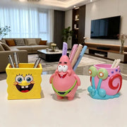 SpongeBob SquarePants Pen Holder – Cartoon Cosmetic Brush Storage Barrel