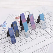 Forest Landscape Magnetic Bookmarks – 2 Pcs Page Markers for Books