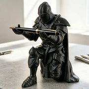 Medieval Knight Pen Holder – 3D Printed Warrior Statue Desk Organizer