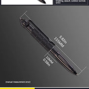 Multifunctional Tactical Pen Outdoor Portable Tungsten Steel Protective Window Pen Men's Women's Wolf Pen Body Pen