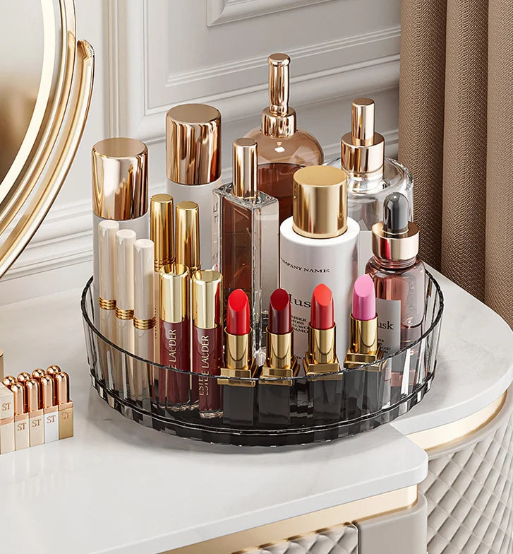 Rotating Spice Rack – Multi-Purpose Countertop Organizer for Kitchen & Bathroom