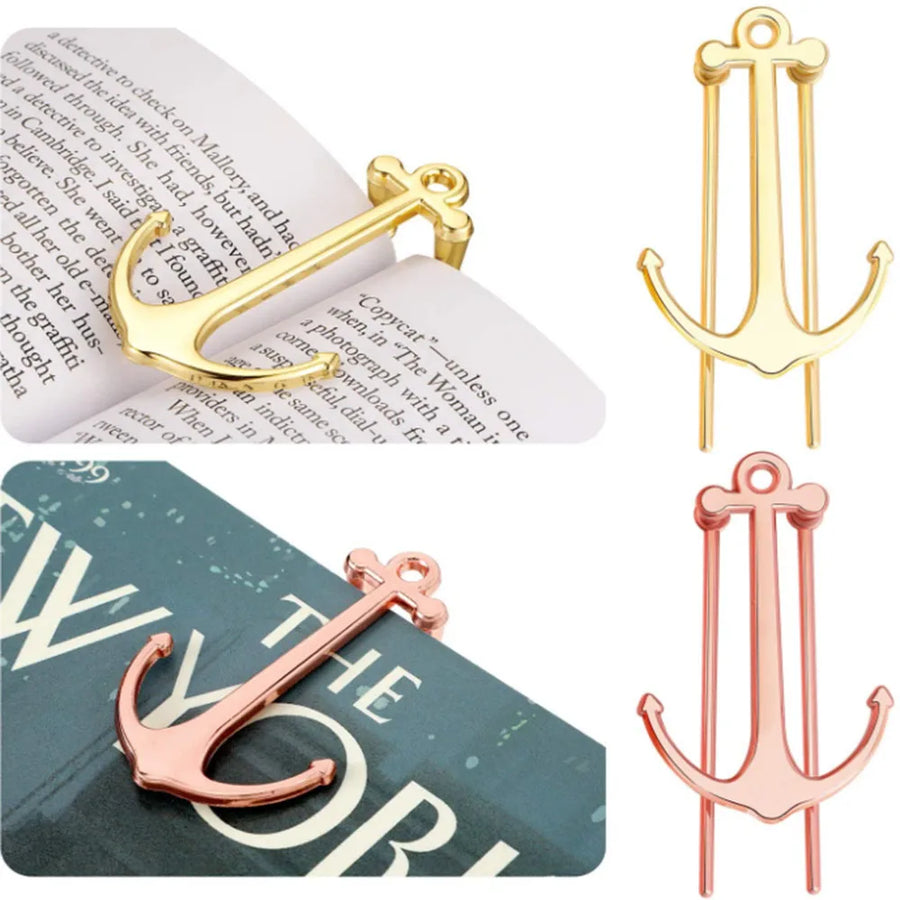 Anchor Metal Bookmark Page Clip – Student & Graduation Gift