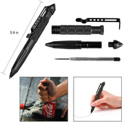 Multifunction Tactical Pen – Aluminum Alloy Self-Defence Glass Breaker