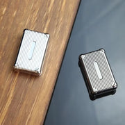 Mini Luggage Alloy Magnetic Push Slider Smooth Haptic Click EDC Pocket Fidget Toy Stress Relief Anti-Anxiety Desktop Relax Adult